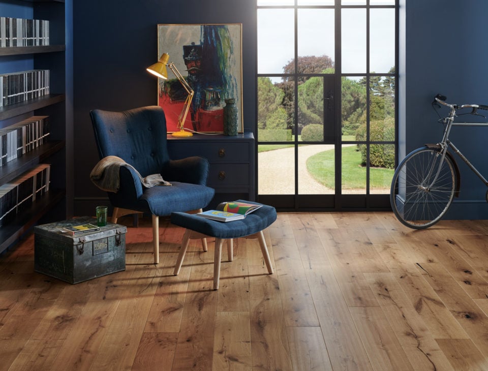 Woodpecker Flooring Berkeley Smoked Room Set